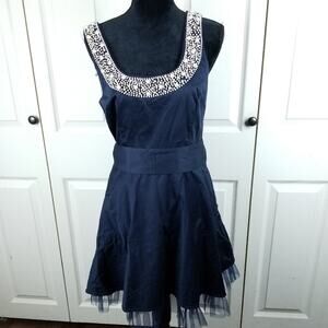 eShakti large 12 blue dress beaded blue